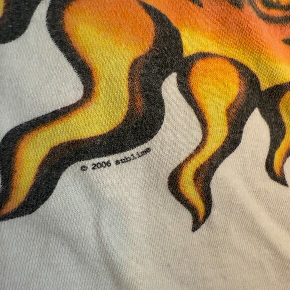 Sublime Shirt Womens Small 40 oz To Freedom Vintage 2006 Distressed Grunge - Picture 5 of 11